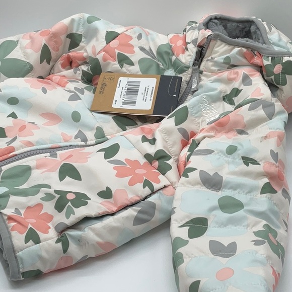 The North Face Toddler Reversible Mossbud Swirl Full Zip Hooded Jacket - Picture 7 of 7